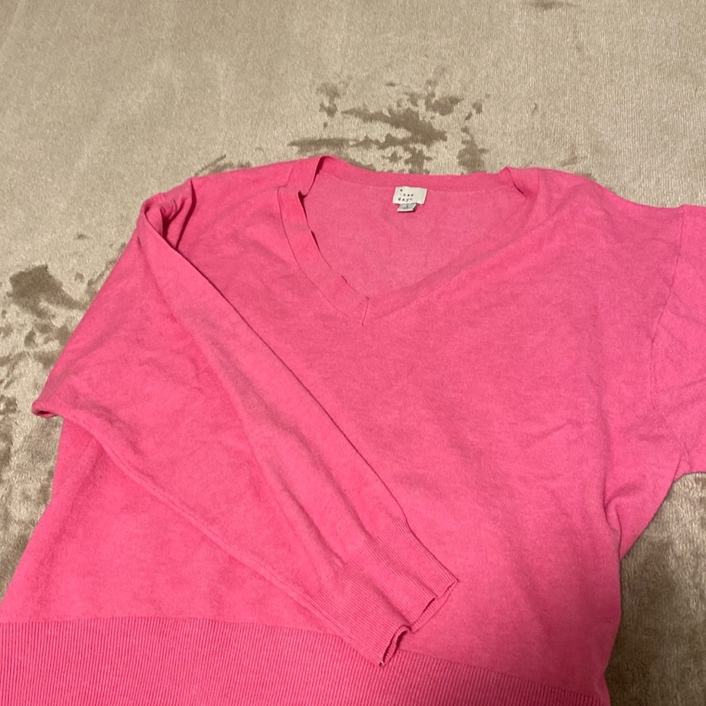 A New Day large pink women’s sweater